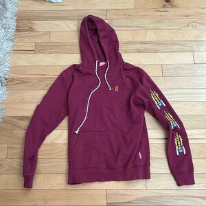 Icecream Maroon Hoodie